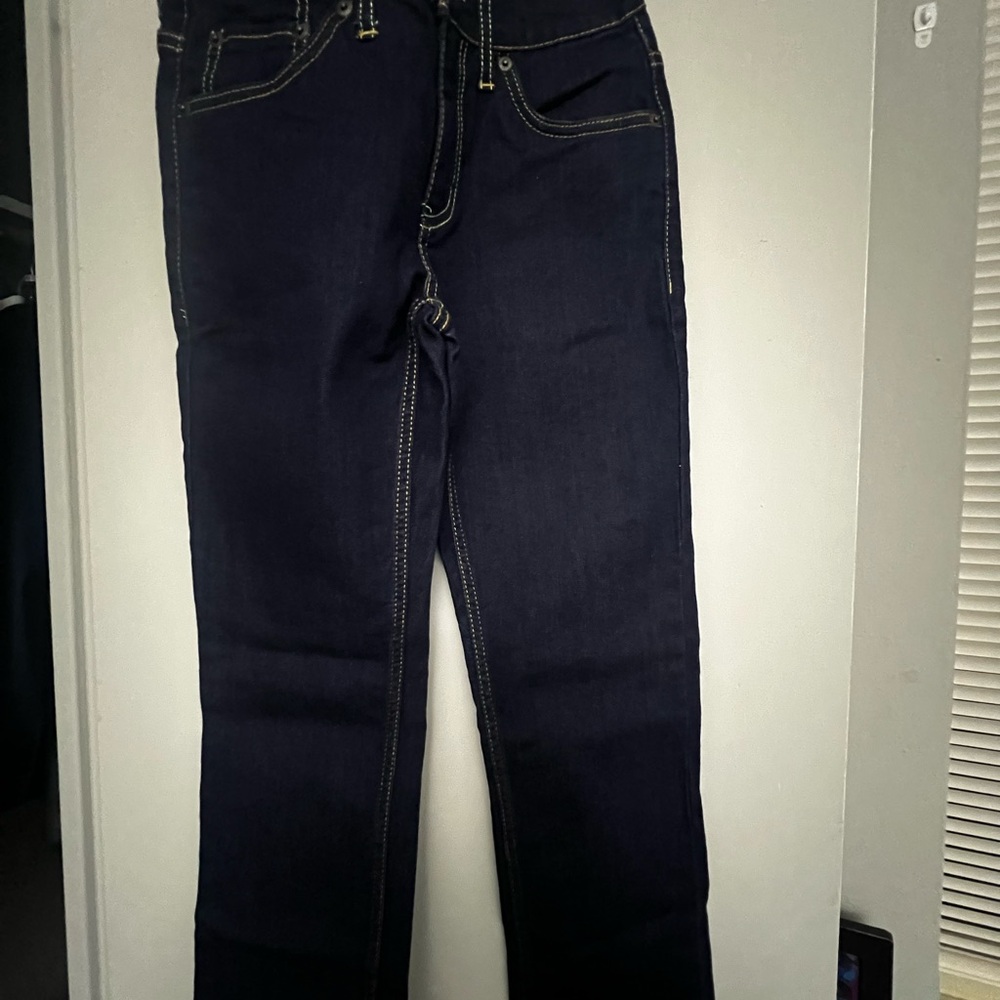 Levi's Indigo Denim with Tan Label Size 12 - Picture 3 of 3